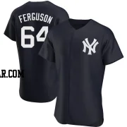 Caleb Ferguson Men's New York Yankees Navy Authentic Alternate Jersey