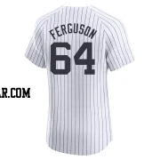 Caleb Ferguson Men's New York Yankees White Elite Home Jersey