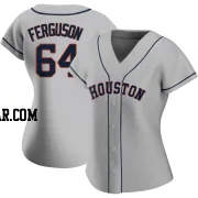 Caleb Ferguson Women's Houston Astros Gray Authentic Road 2020 Jersey