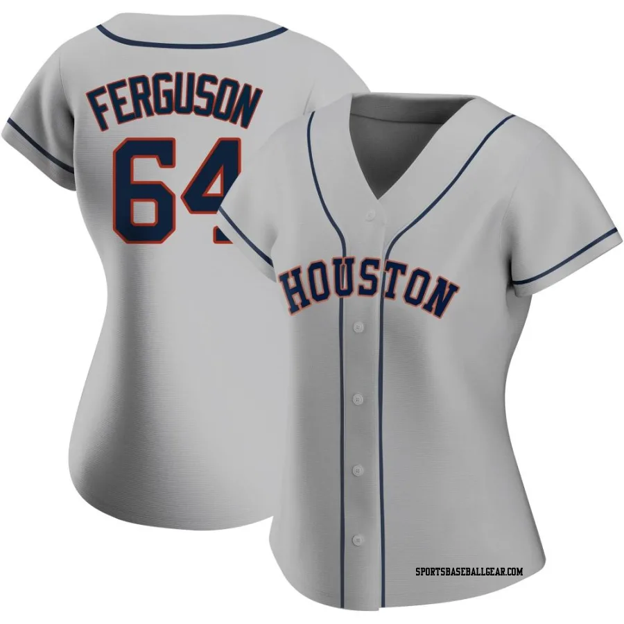 Caleb Ferguson Women's Houston Astros Gray Replica Road 2020 Jersey