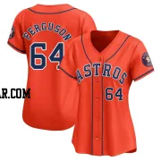 Caleb Ferguson Women's Houston Astros Orange Limited Alternate Jersey