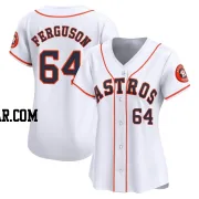 Caleb Ferguson Women's Houston Astros White Limited Home Jersey