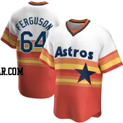 Caleb Ferguson Youth Houston Astros White Replica Home Cooperstown Collection Jersey