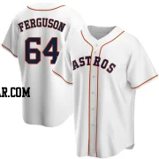 Caleb Ferguson Youth Houston Astros White Replica Home Jersey