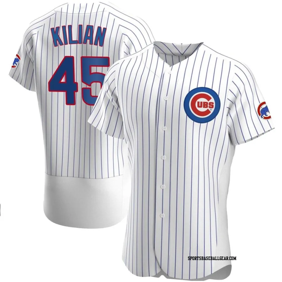 Caleb Kilian Men's Chicago Cubs White Authentic Home Jersey