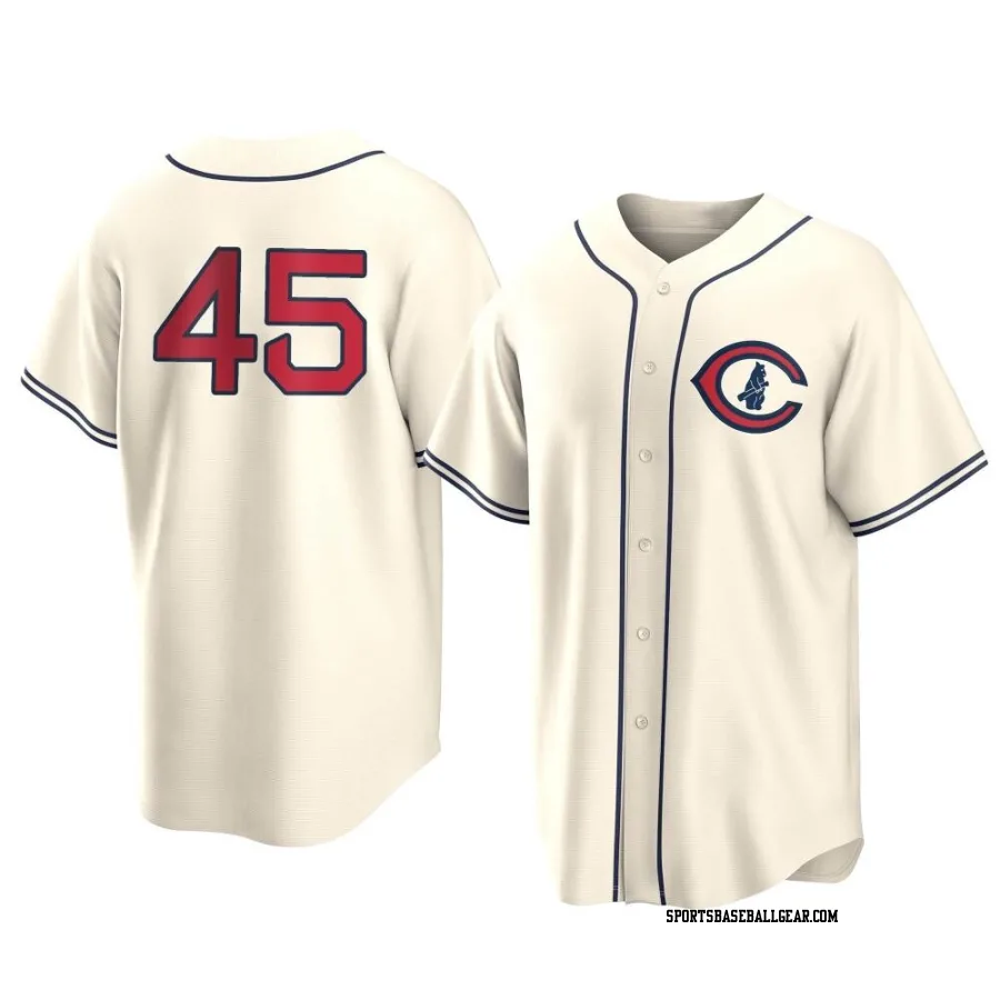 Caleb Kilian Youth Chicago Cubs Cream Replica 2022 Field Of Dreams Jersey