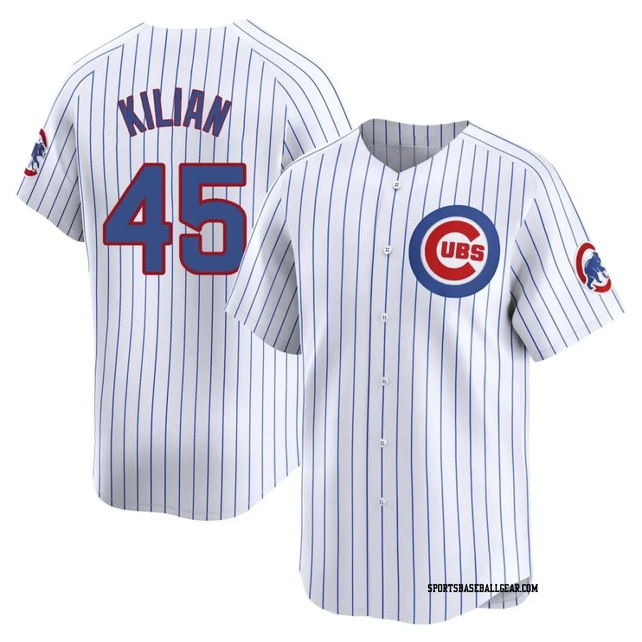 Caleb Kilian Youth Chicago Cubs White Limited Home Jersey