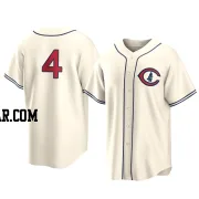 Caleb Knight Youth Chicago Cubs Cream Replica 2022 Field Of Dreams Jersey