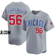 Caleb Thielbar Men's Chicago Cubs Gray Limited Road Jersey