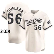 Caleb Thielbar Men's Minnesota Twins Cream Limited Alternate Jersey