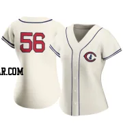 Caleb Thielbar Women's Chicago Cubs Cream Authentic 2022 Field Of Dreams Jersey