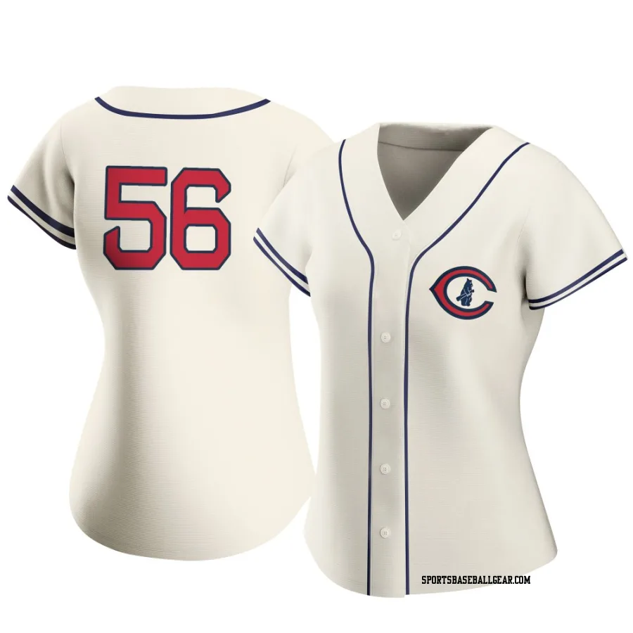 Caleb Thielbar Women's Chicago Cubs Cream Authentic 2022 Field Of Dreams Jersey