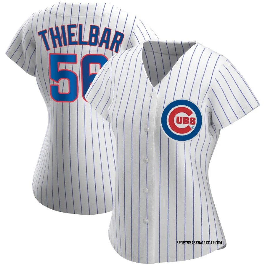 Caleb Thielbar Women's Chicago Cubs White Authentic Home Jersey