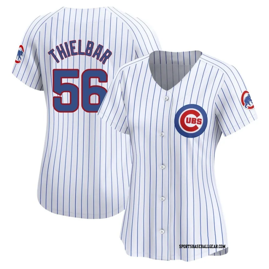 Caleb Thielbar Women's Chicago Cubs White Limited Home Jersey