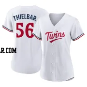 Caleb Thielbar Women's Minnesota Twins White Authentic Home Jersey