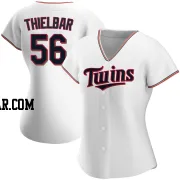 Caleb Thielbar Women's Minnesota Twins White Replica Home Jersey