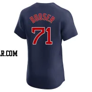 Cam Booser Men's Boston Red Sox Navy Elite Alternate Jersey