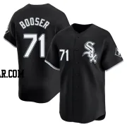 Cam Booser Men's Chicago White Sox Black Limited Alternate Jersey