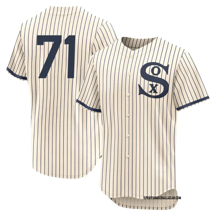 Cam Booser Men's Chicago White Sox Cream Authentic 2021 Field of Dreams Jersey