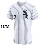 Cam Booser Men's Chicago White Sox White Elite Home Jersey