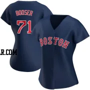 Cam Booser Women's Boston Red Sox Navy Authentic Alternate Jersey