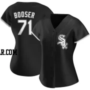 Cam Booser Women's Chicago White Sox Black Authentic Alternate Jersey