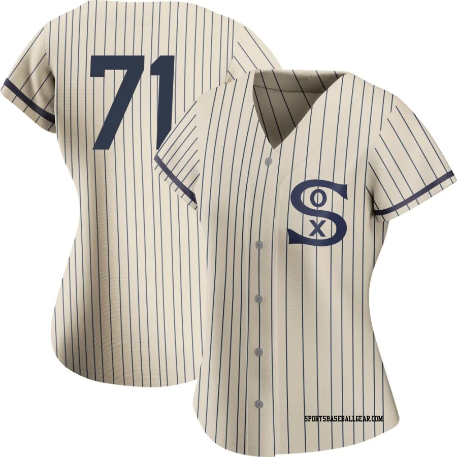 Cam Booser Women's Chicago White Sox Cream Authentic 2021 Field of Dreams Jersey