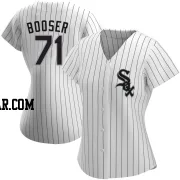 Cam Booser Women's Chicago White Sox White Authentic Home Jersey