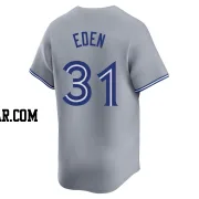 Cam Eden Men's Toronto Blue Jays Gray Limited Away Jersey