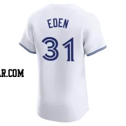 Cam Eden Men's Toronto Blue Jays White Elite Home Jersey