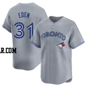 Cam Eden Youth Toronto Blue Jays Gray Limited Away Jersey