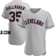 Cam Gallagher Men's Cleveland Guardians Gray Authentic Road Jersey