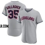 Cam Gallagher Men's Cleveland Guardians Gray Authentic Road Jersey