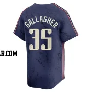 Cam Gallagher Men's Cleveland Guardians Navy Limited 2024 City Connect Jersey