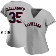 Cam Gallagher Women's Cleveland Guardians Gray Authentic Road Jersey