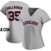 Cam Gallagher Women's Cleveland Guardians Gray Authentic Road Jersey