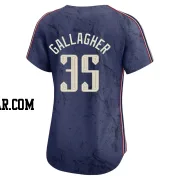 Cam Gallagher Women's Cleveland Guardians Navy Limited 2024 City Connect Jersey