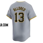 Cameron Alldred Youth Pittsburgh Pirates Gray Limited Away Jersey