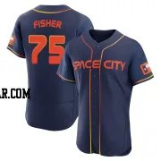 Cameron Fisher Men's Houston Astros Navy Authentic 2022 City Connect Jersey