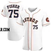 Cameron Fisher Men's Houston Astros White Authentic Home Jersey