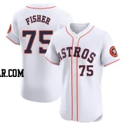 Cameron Fisher Men's Houston Astros White Elite Home Jersey