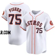 Cameron Fisher Men's Houston Astros White Limited Home Jersey