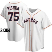 Cameron Fisher Men's Houston Astros White Replica Home Jersey