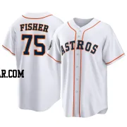 Cameron Fisher Youth Houston Astros White Replica 2022 World Series Home Jersey