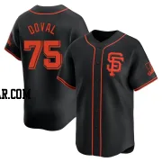 Camilo Doval Men's San Francisco Giants Black Limited Alternate Jersey