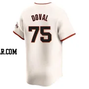 Camilo Doval Men's San Francisco Giants Cream Elite Home Jersey