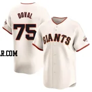 Camilo Doval Men's San Francisco Giants Cream Limited Home Jersey