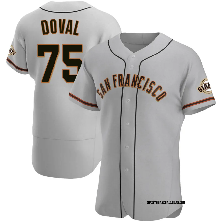 Camilo Doval Men's San Francisco Giants Gray Authentic Road Jersey