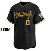 Canaan Smith-Njigba Youth Pittsburgh Pirates Black Limited Alternate Jersey