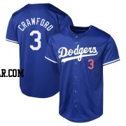 Carl Crawford Men's Los Angeles Dodgers Royal Limited Alternate Jersey